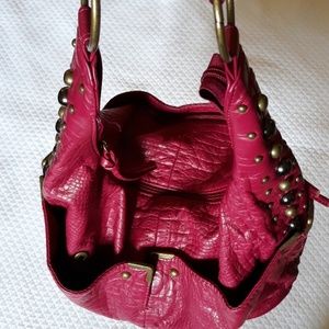 Bueno  Burgundy handbag